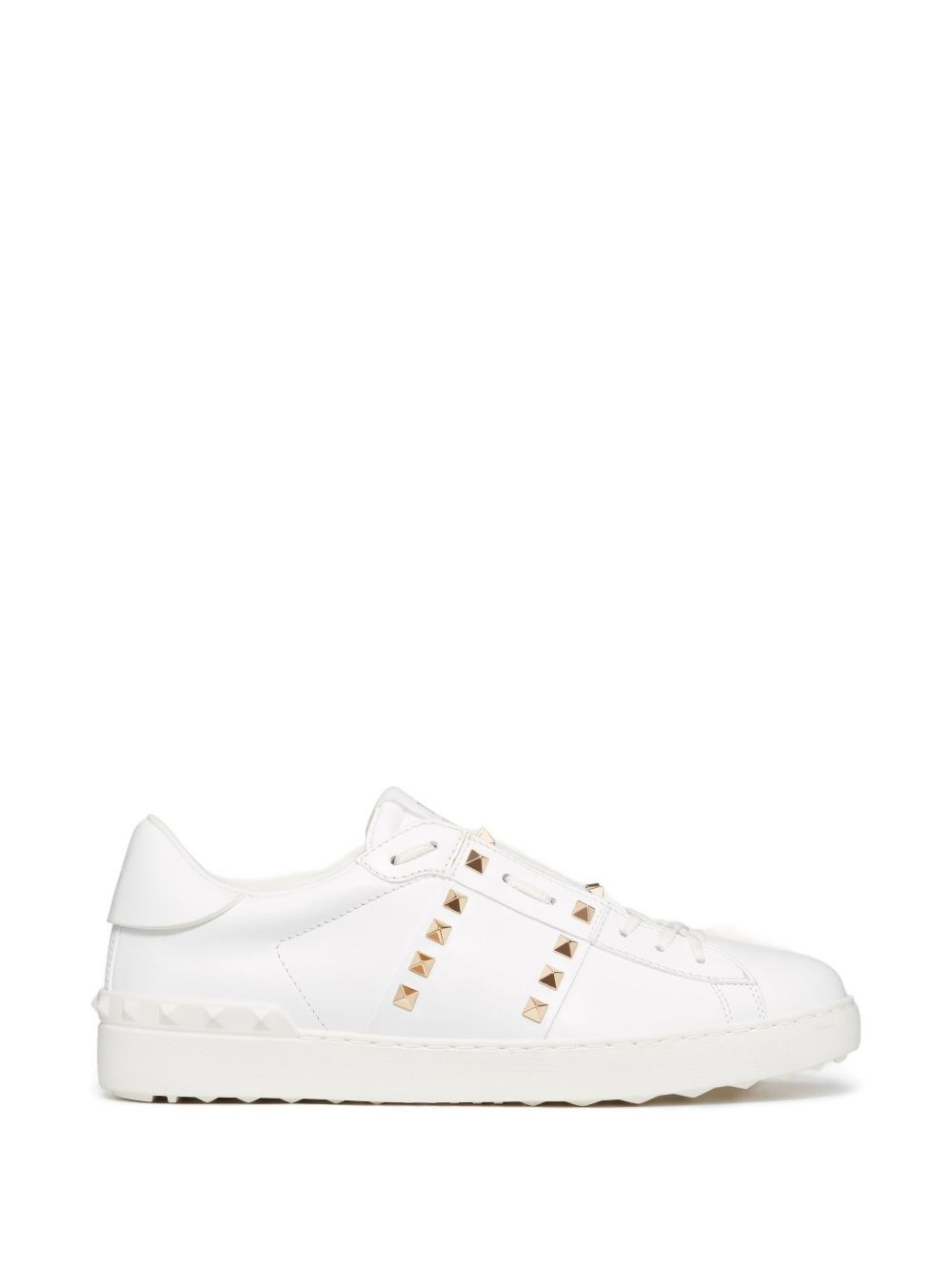 Valentino Garavani Rockstud Untitled Leather Sneakers