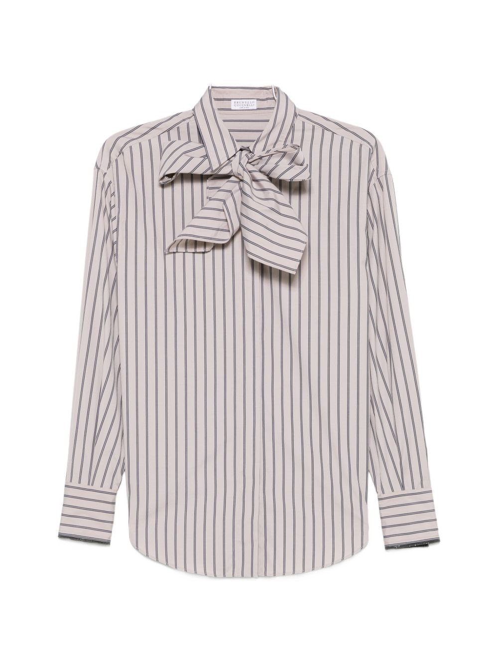 Brunello Cucinelli Striped Cotton Shirt