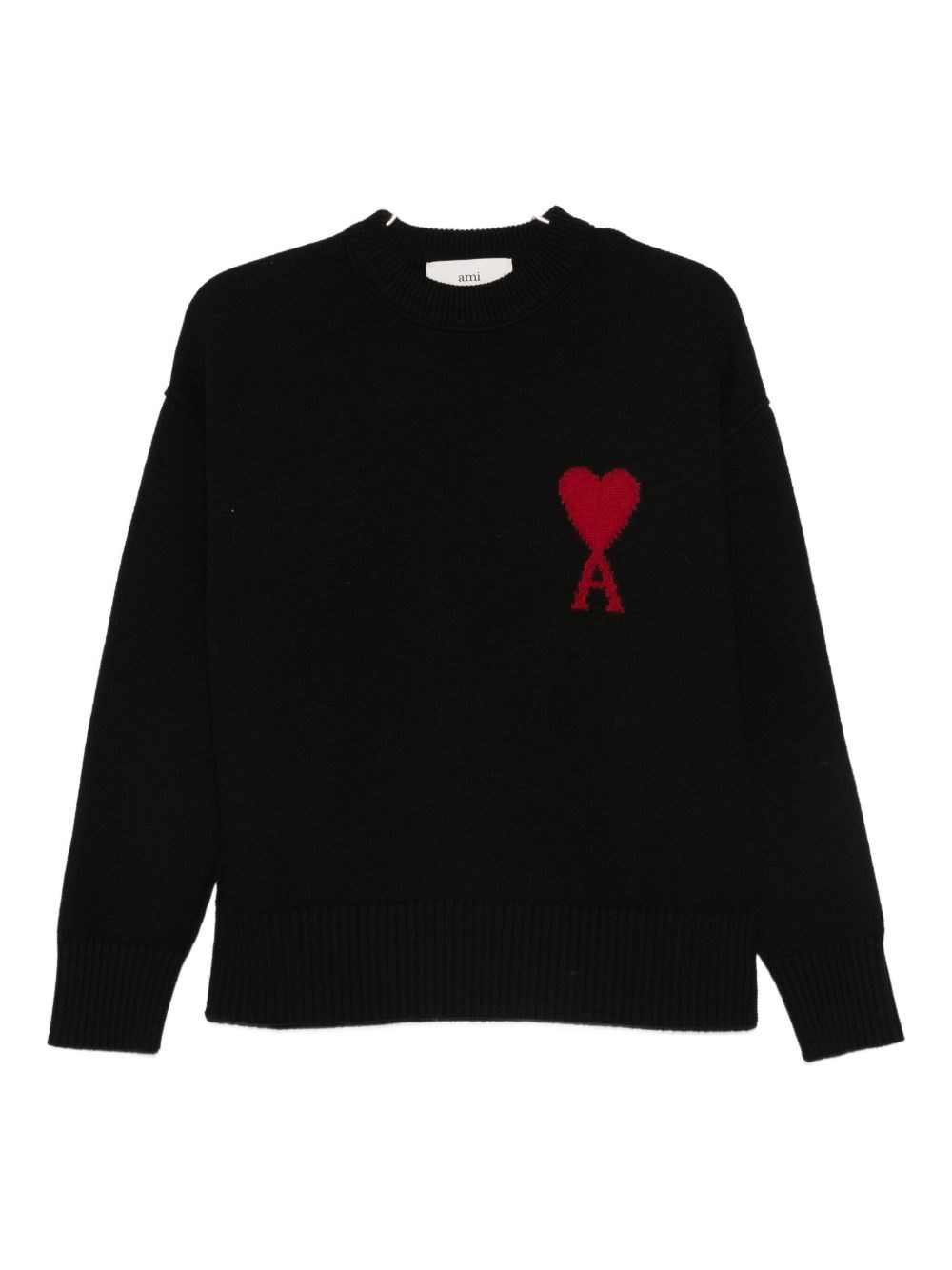 Ami Paris Ami De Coeur Wool Cardigan