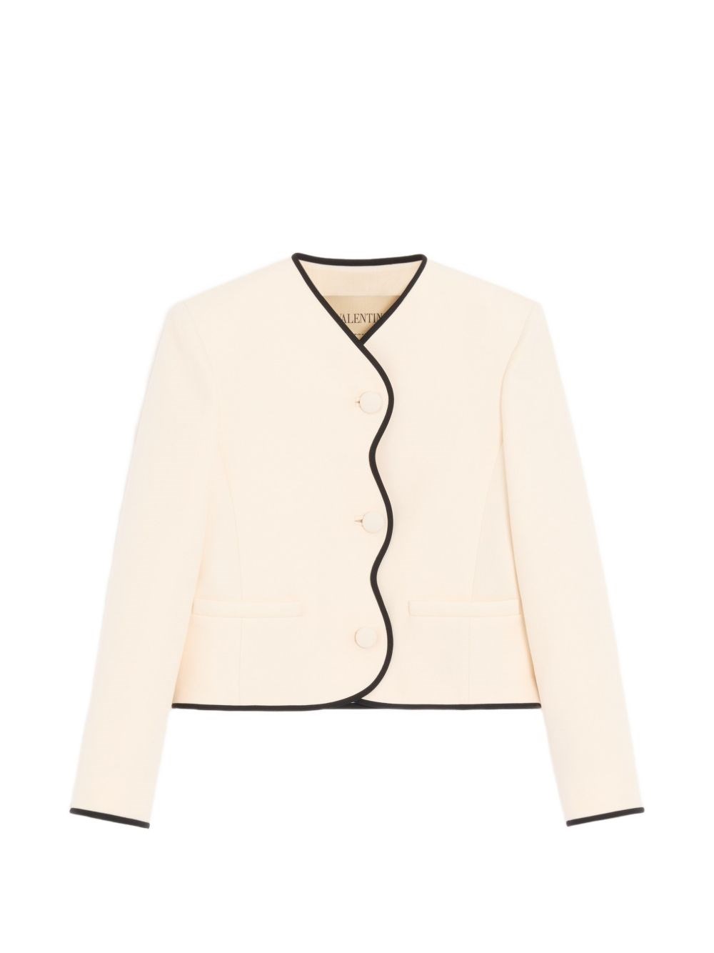 Valentino Wool And Silk Blend Jacket
