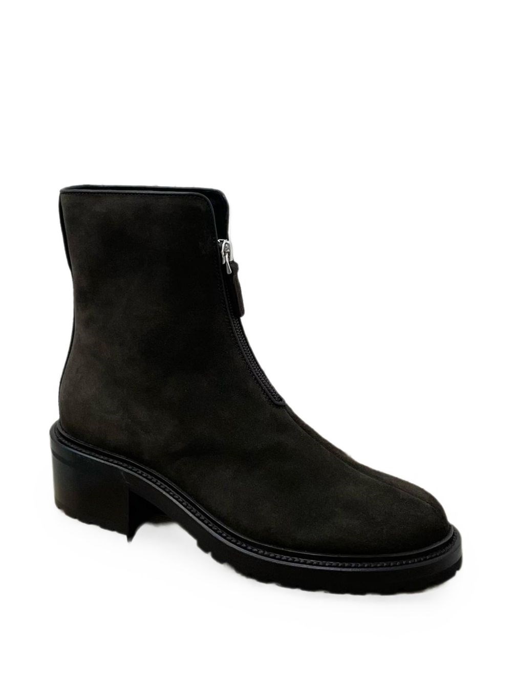 The Row Hike Suede Leather Boots