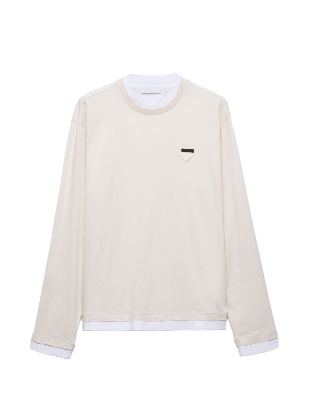 Prada Logo Cotton T-Shirt