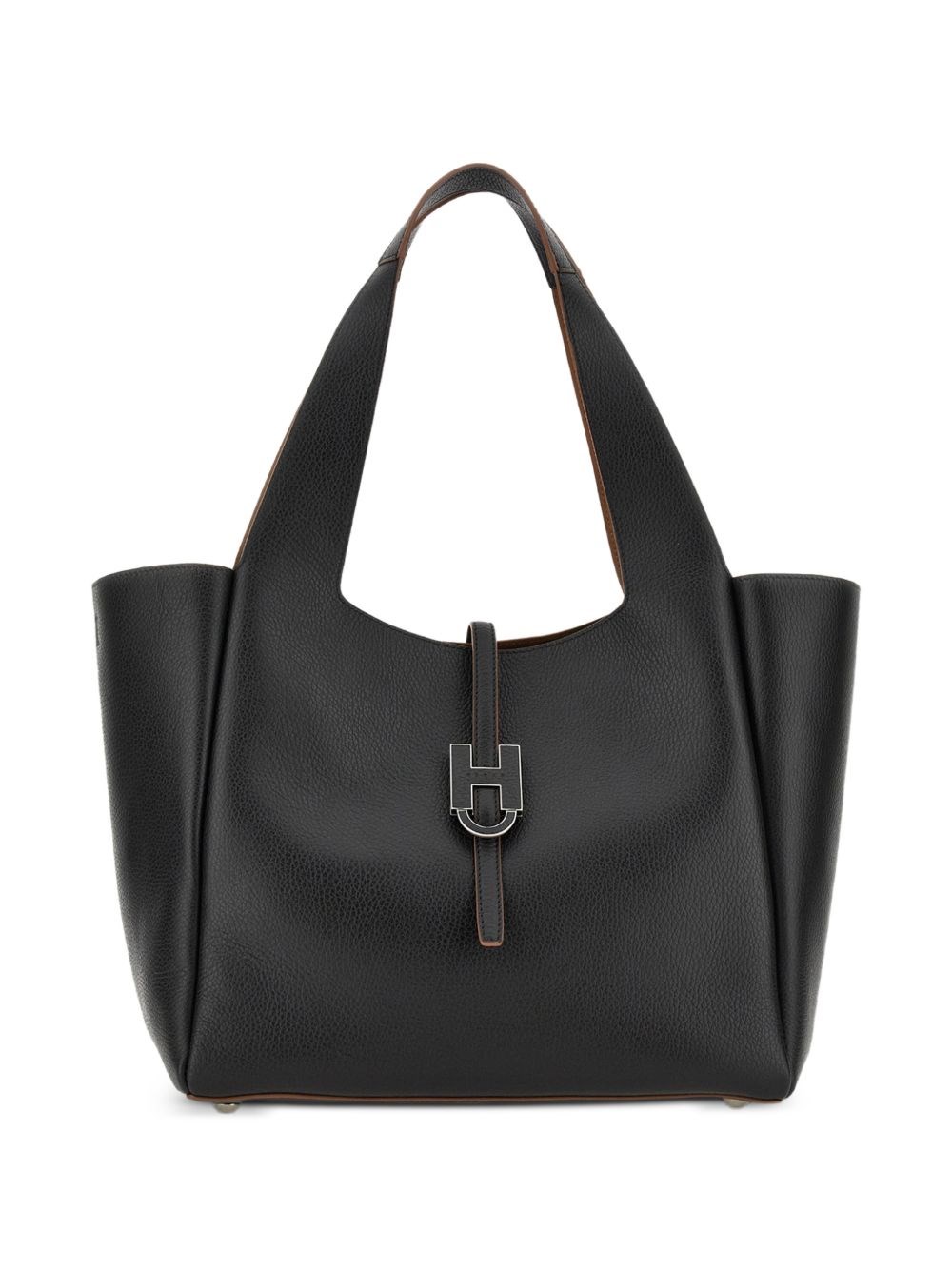 Hogan Hogan Trenc Leather Tote Bag