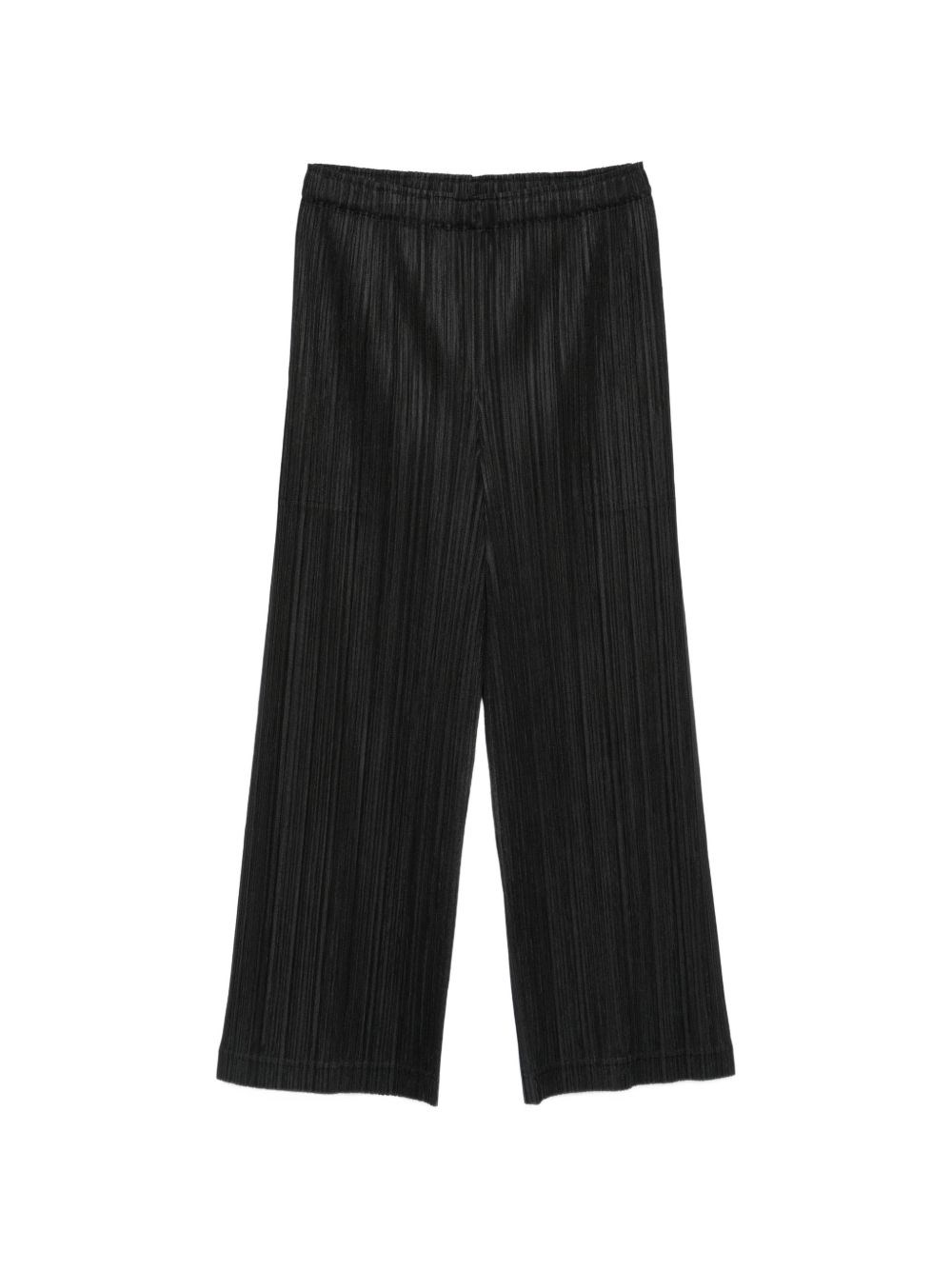 PLEATS PLEASE ISSEY MIYAKE Pleated Wide-Leg Trousers