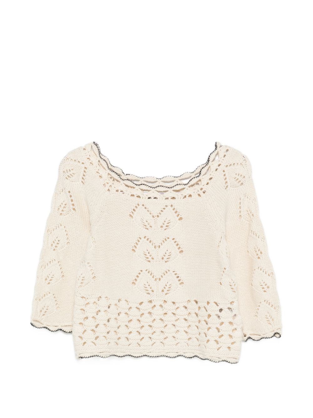 MARANT ETOILE Lua Cotton And Wool Top MARANT ETOILE Lua Cotton And Wool Top