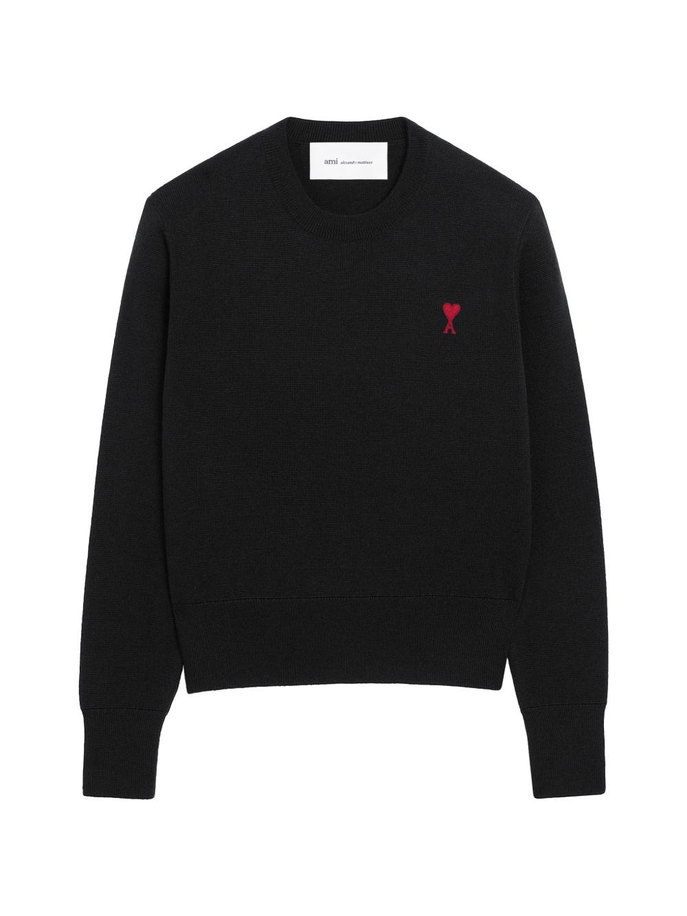 Ami Paris Ami De Coeur Wool Sweater