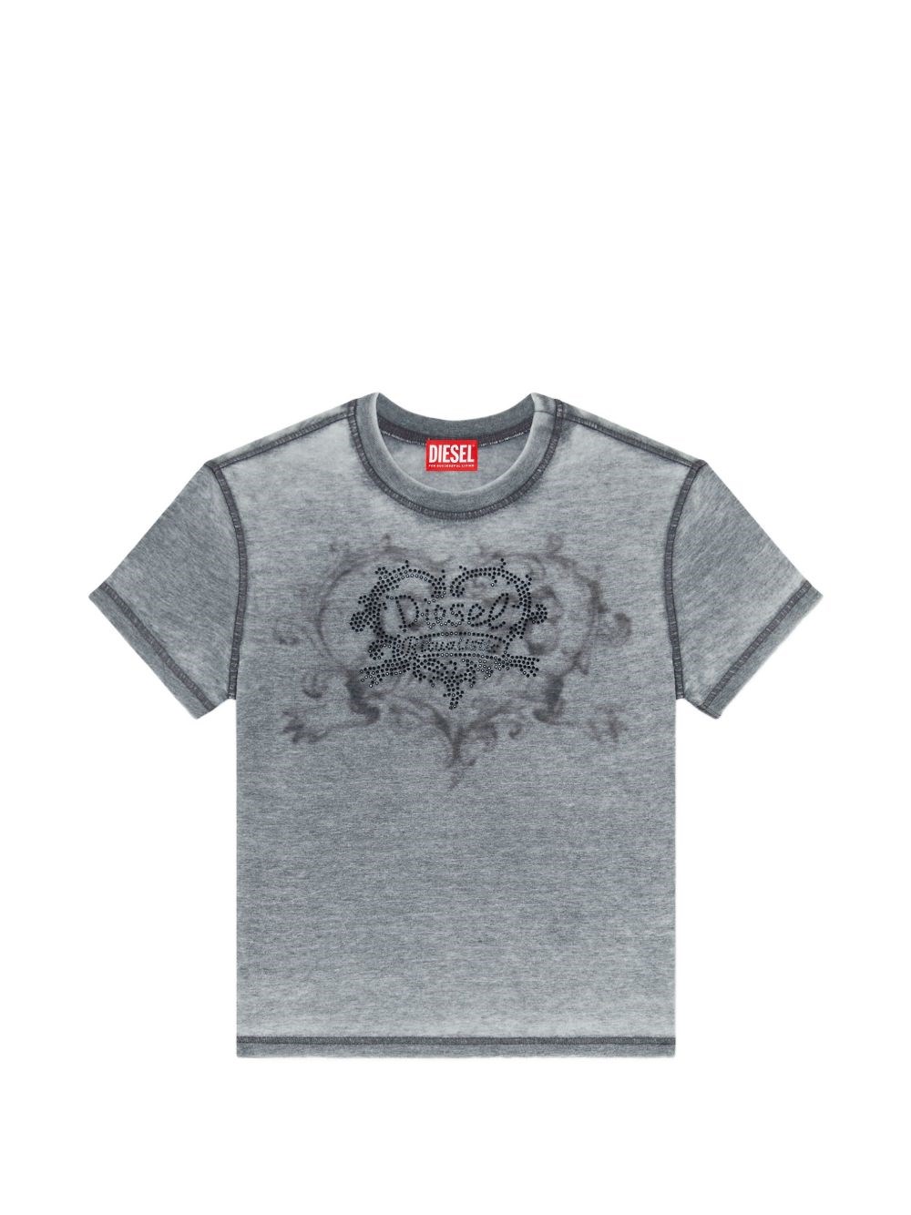 Diesel T-Shirt In Misto Cotone