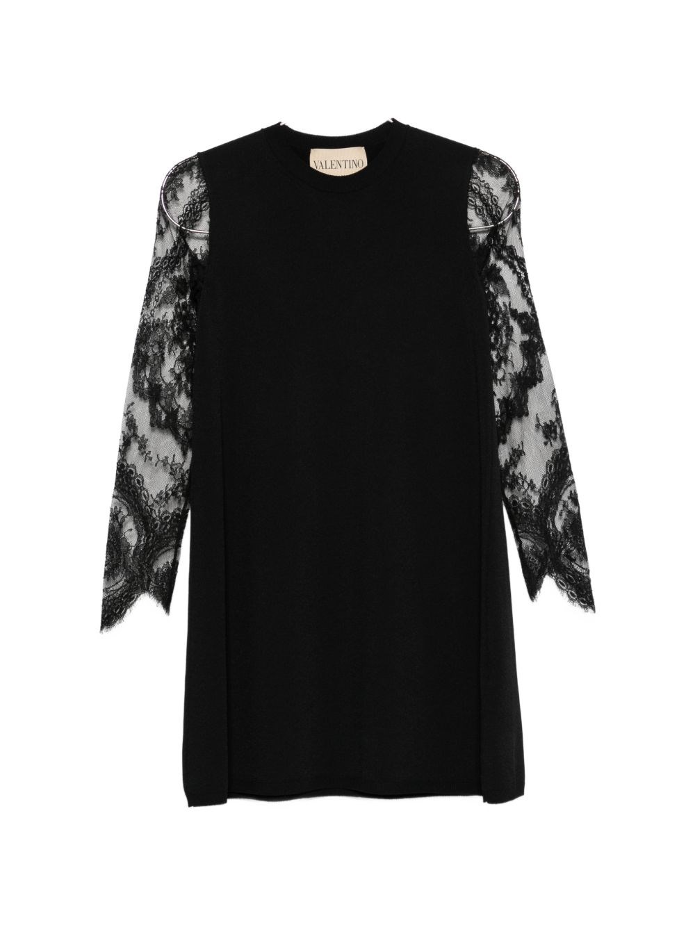 Valentino Lace Detail Mini Dress