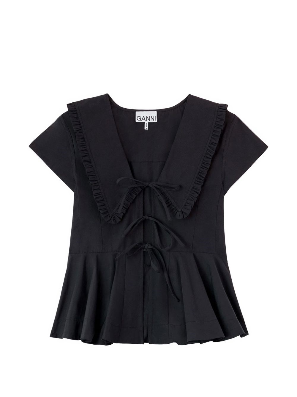 GANNI Organic Cotton Top
