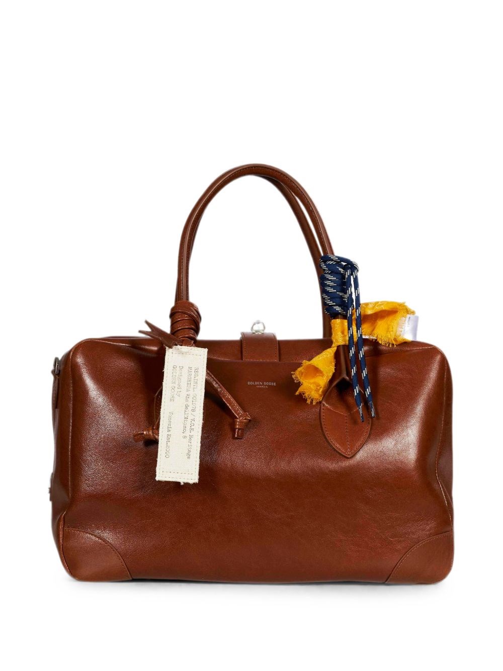Golden Goose Vita Medium Leather Tote Bag