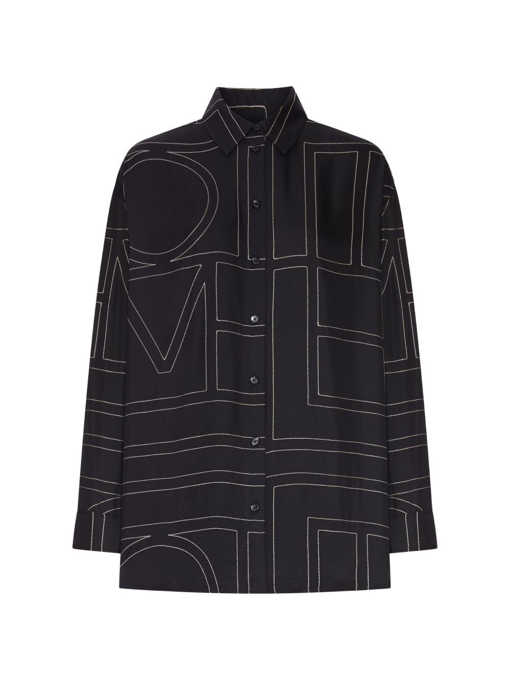 TOTEME Camicia In Seta Ricamata