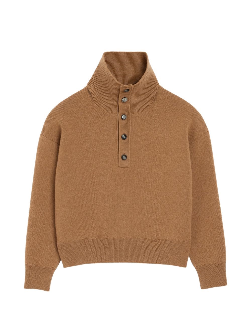 Ami Paris Wool High-Neck Sweater