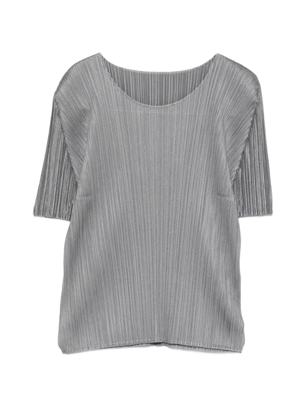 Issey Miyake Pleated -Tshirt