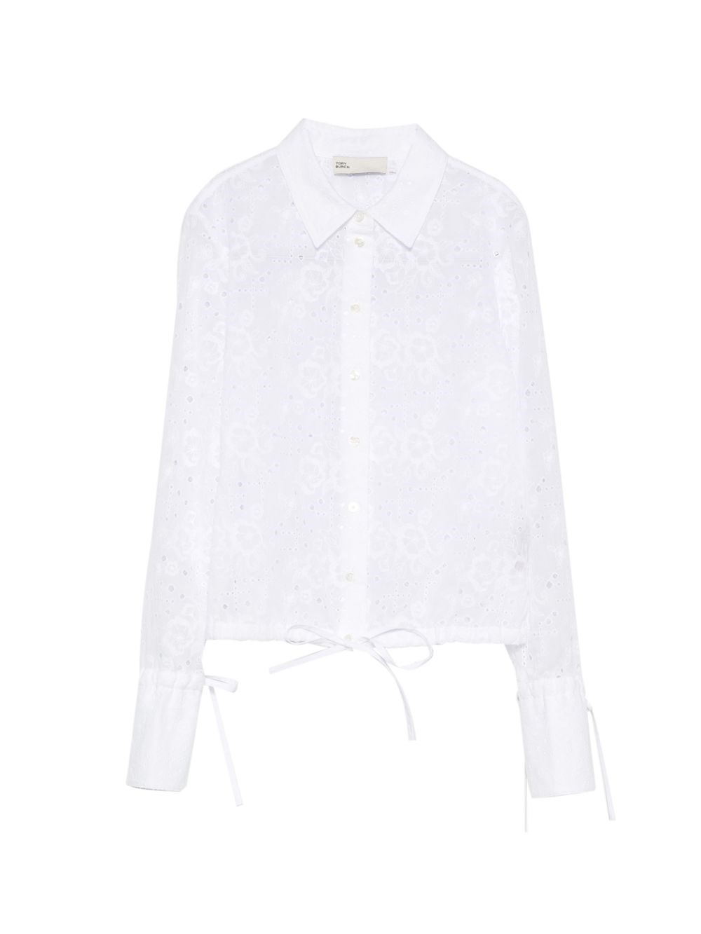 Eyelet Cotton Blouse