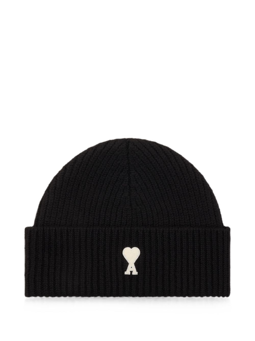 Ami Paris Ami De Coeur Wool Beanie