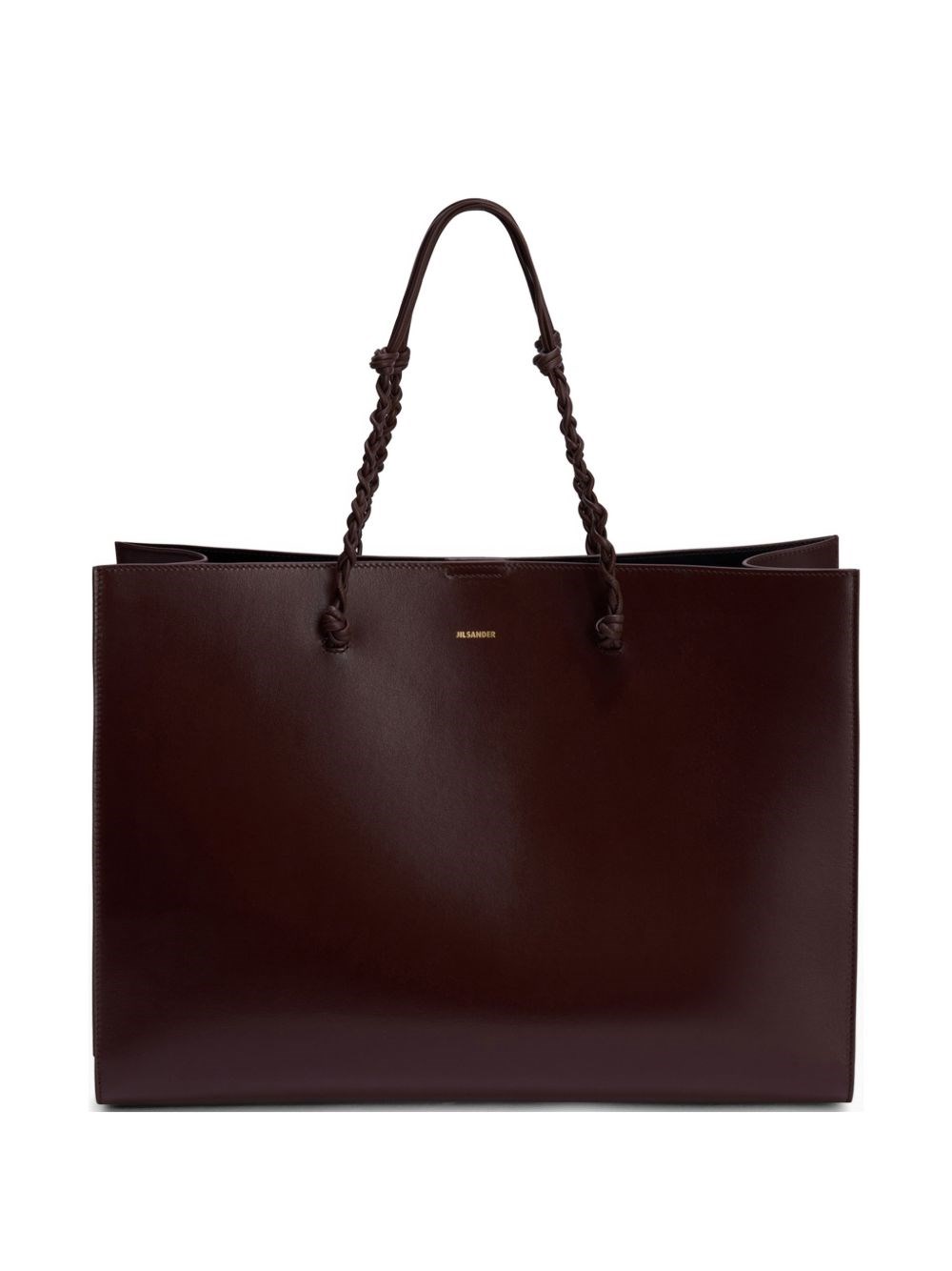 Jil Sander Tangle Leather Tote Bag