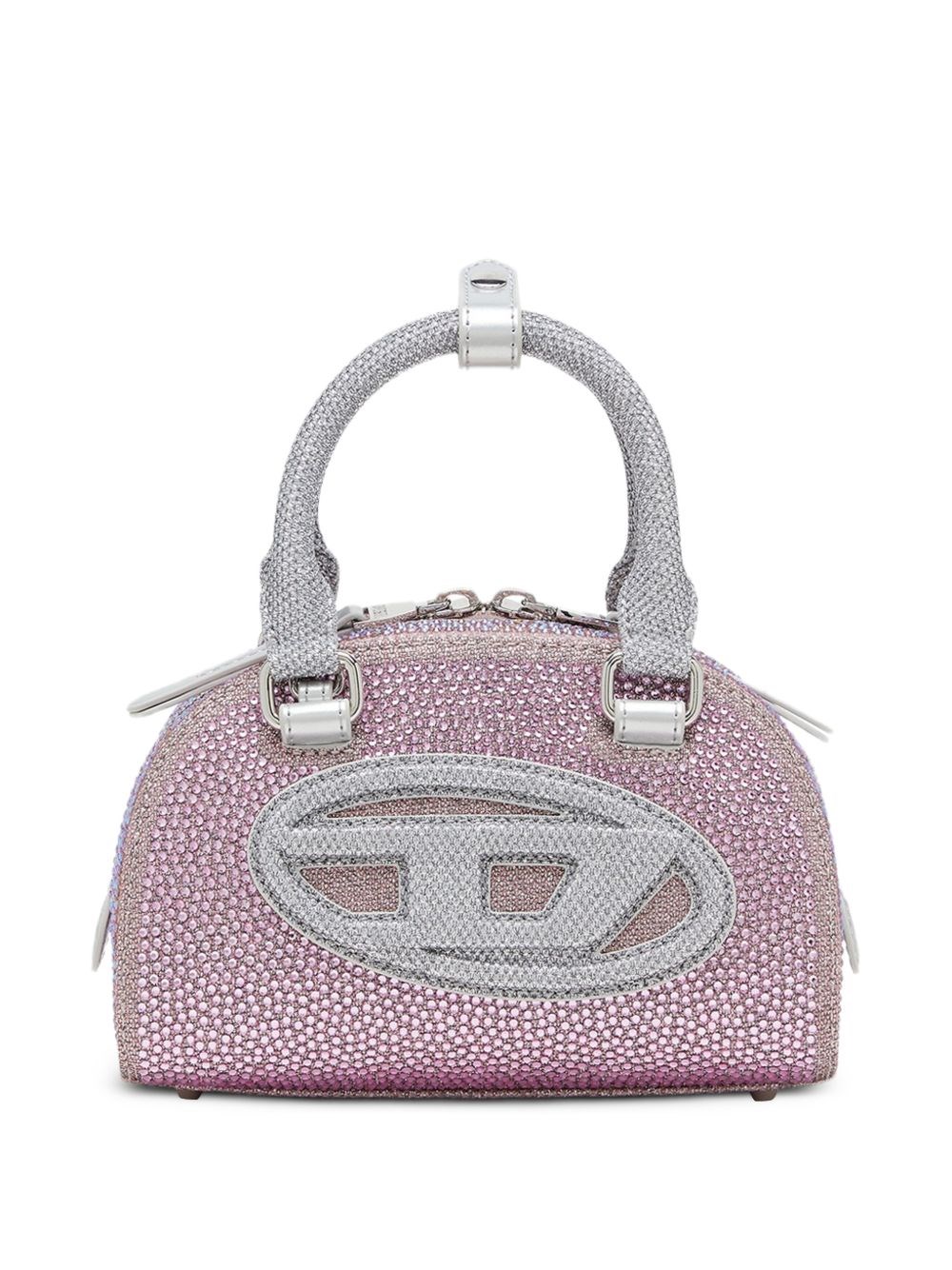 DIESEL | Borsa bowling piccola a tracolla 1DR Dome rosa<BR/> | Women | PZ