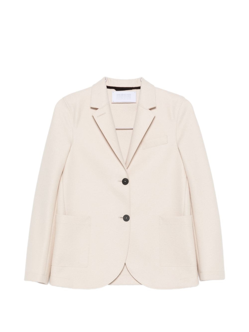 Harris Wharf London Wool Single-Breasted Blazer Jacket