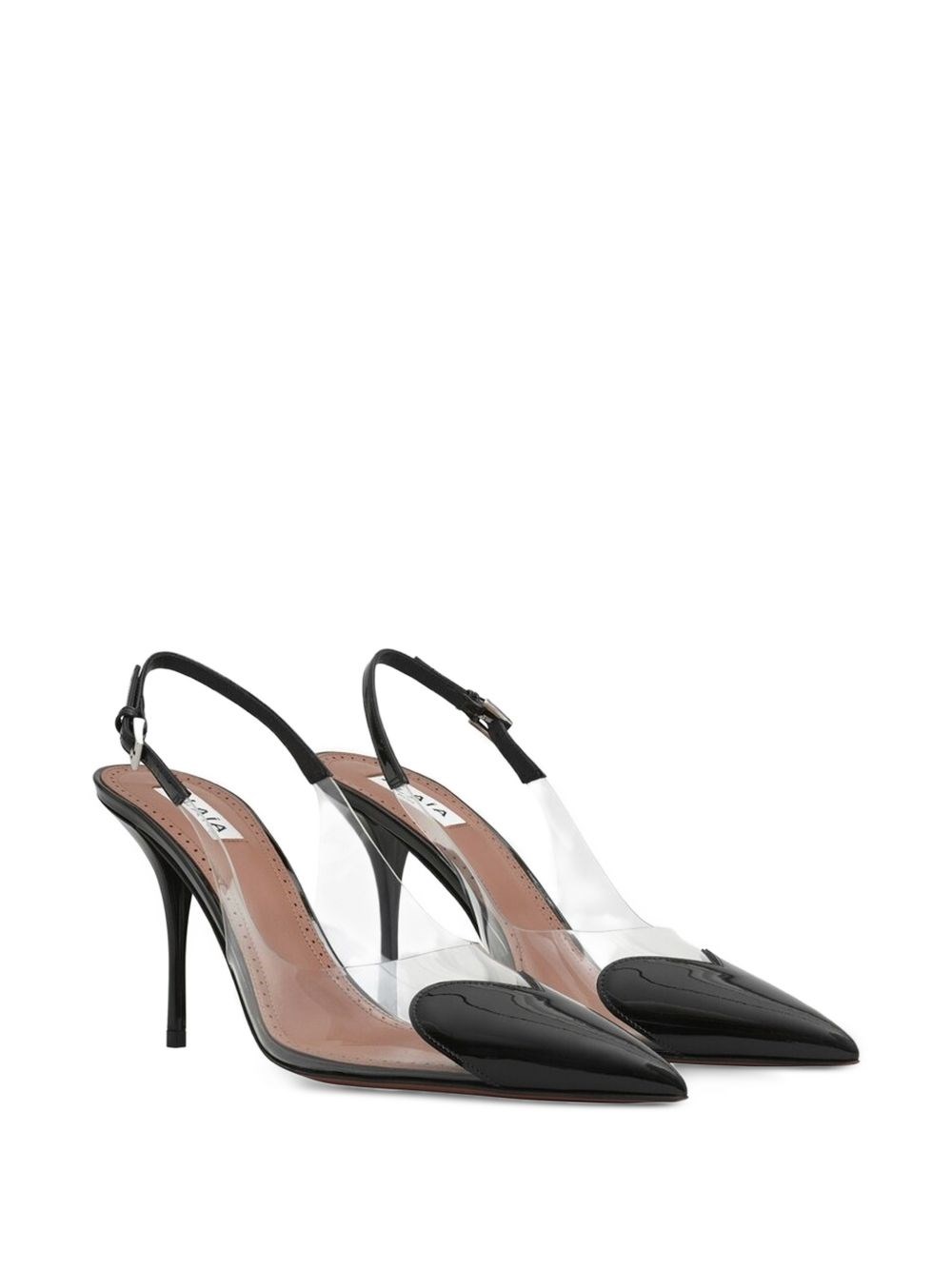 Alaïa Le Coeur In Pelle Verniciata