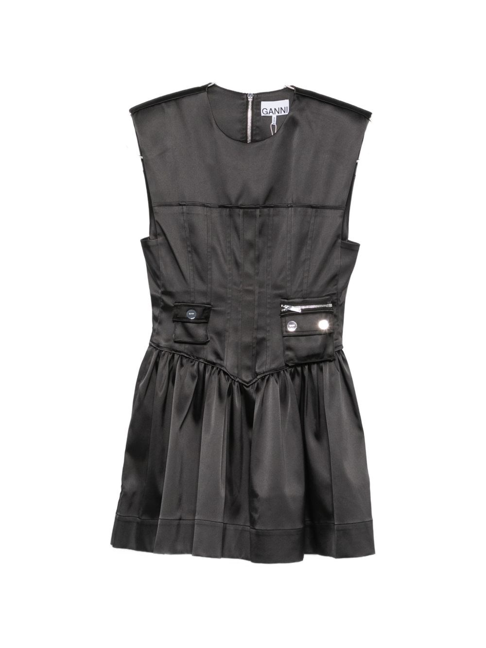 GANNI Corset Mini Dress