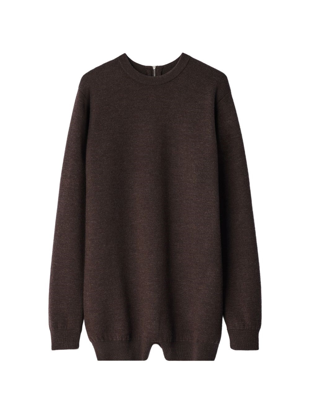 Lemaire Wool Crewneck Sweater In Grey