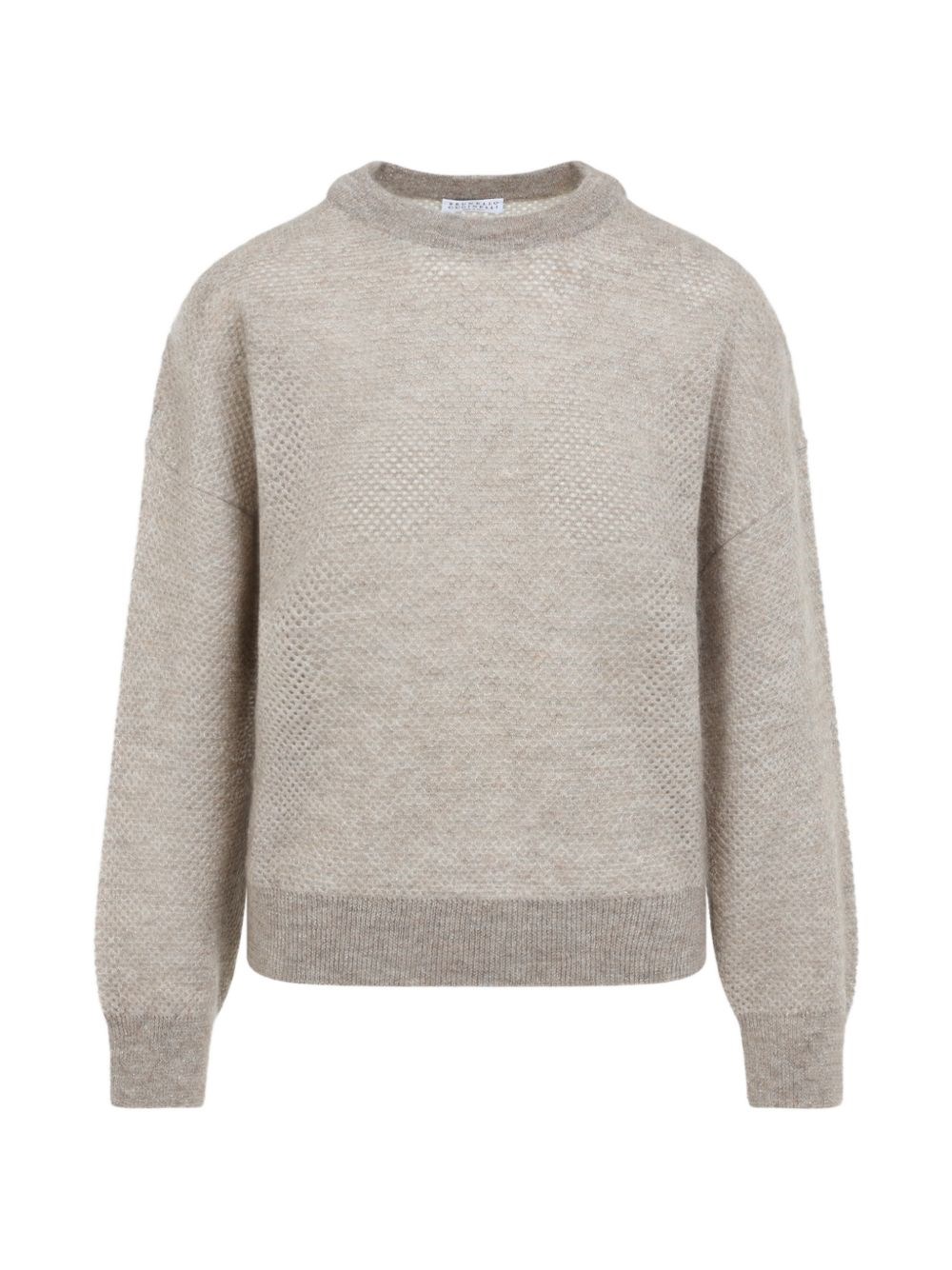 Brunello Cucinelli Wool Blend Crenweck Sweater