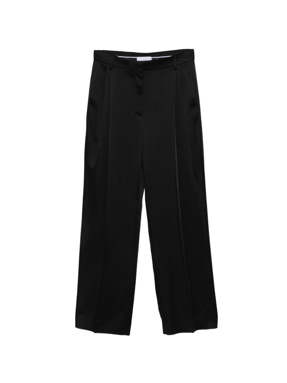 Stella McCartney Pleated Satin Trousers