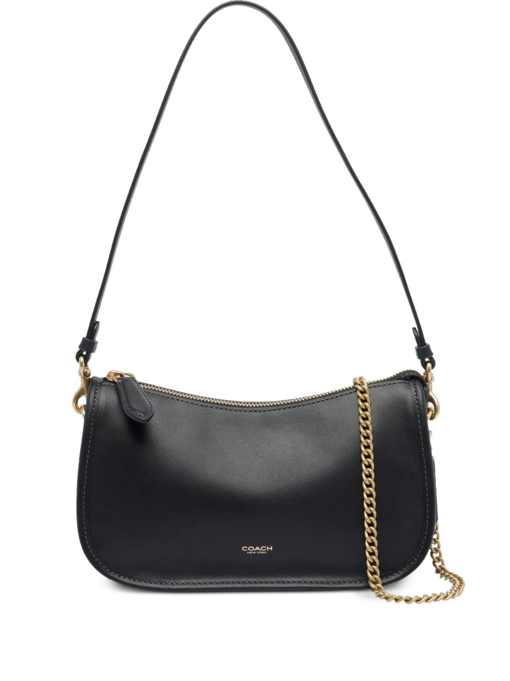 Coach Waverly Leather Shoulder Bag