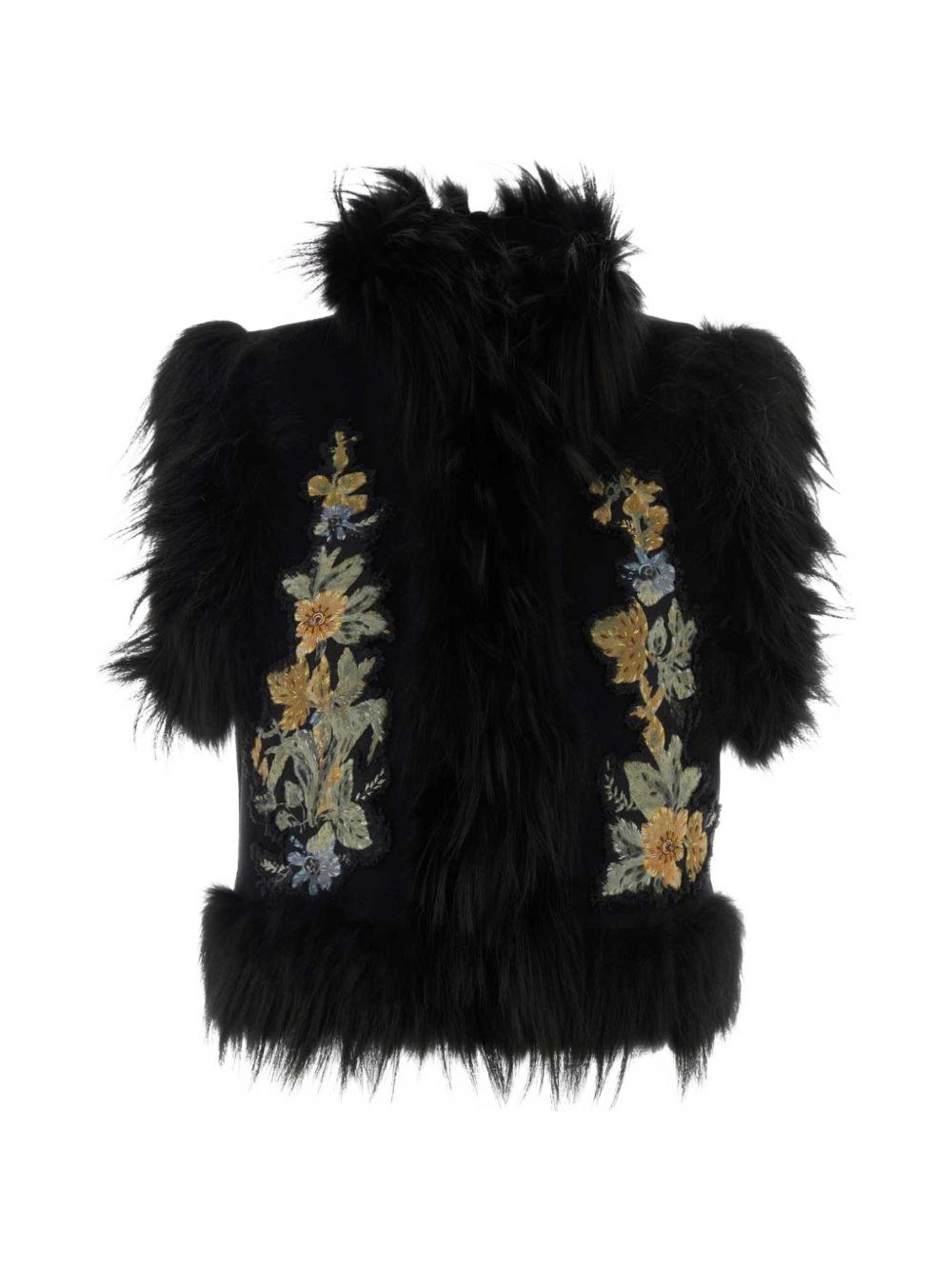 Fendi Wool Embroidered Vest