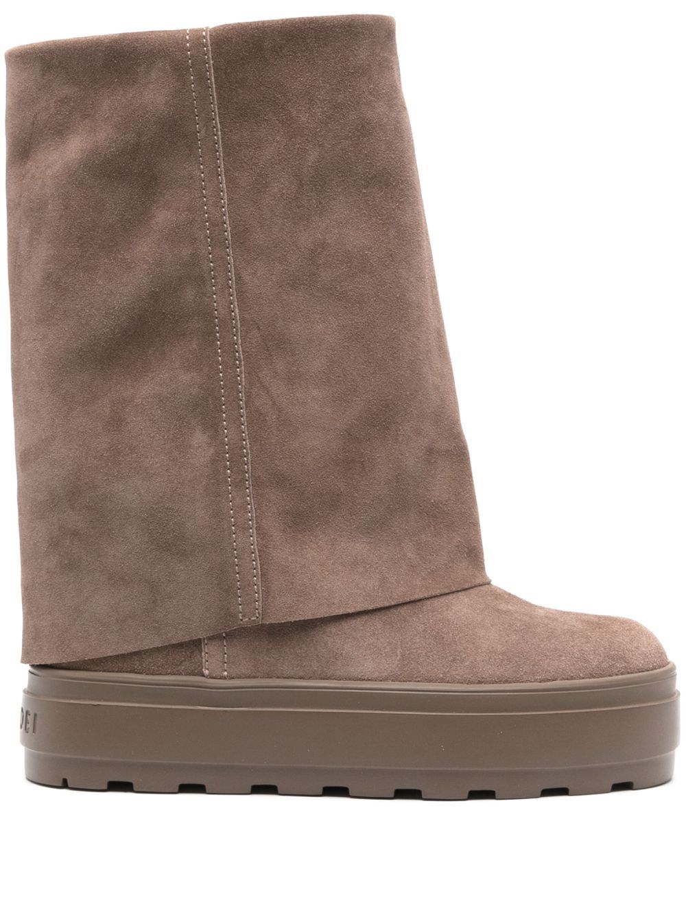 Casadei Suede Double-Face Boots