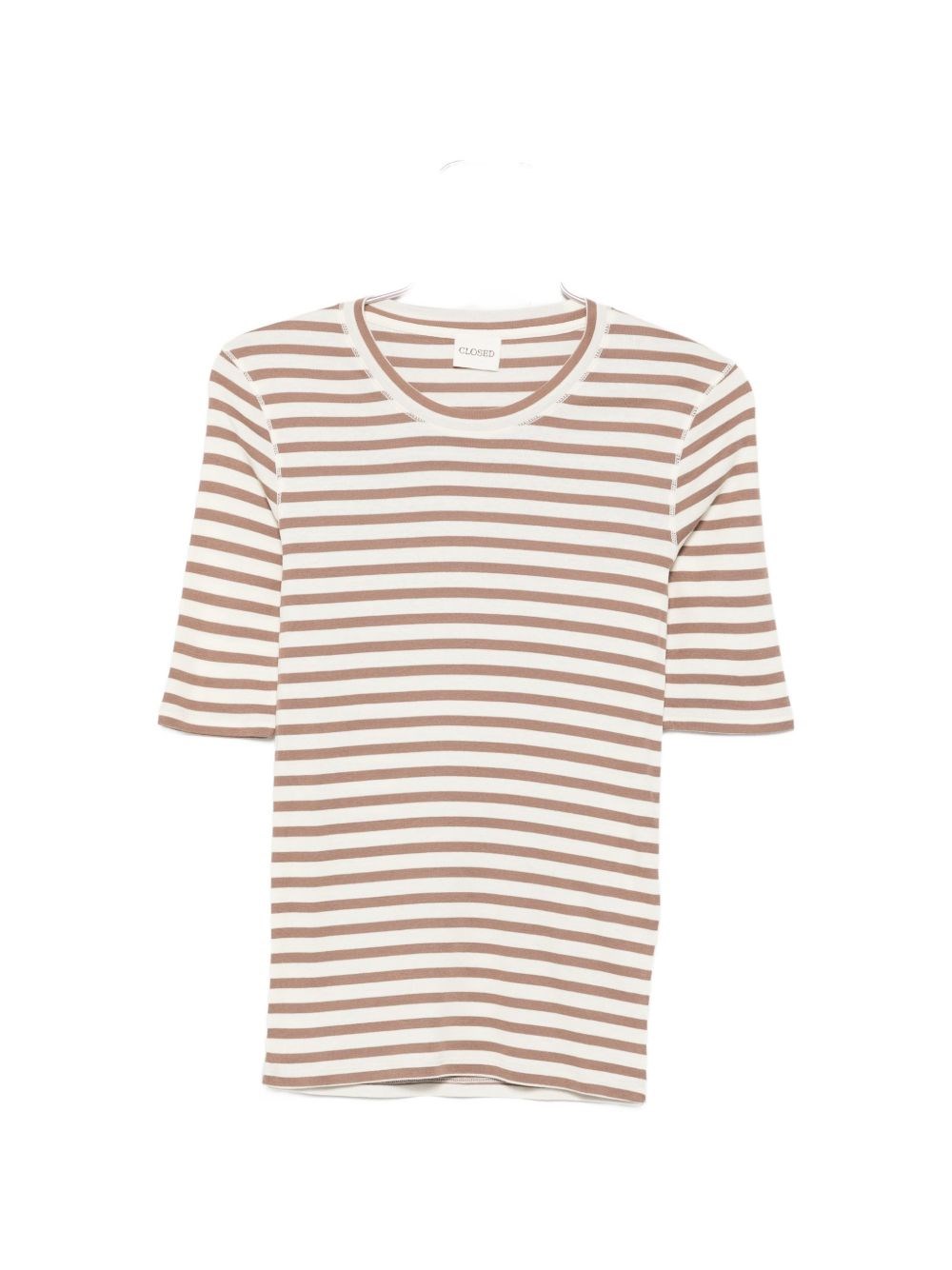 Closed Cotton Blend Striped T-Shirt