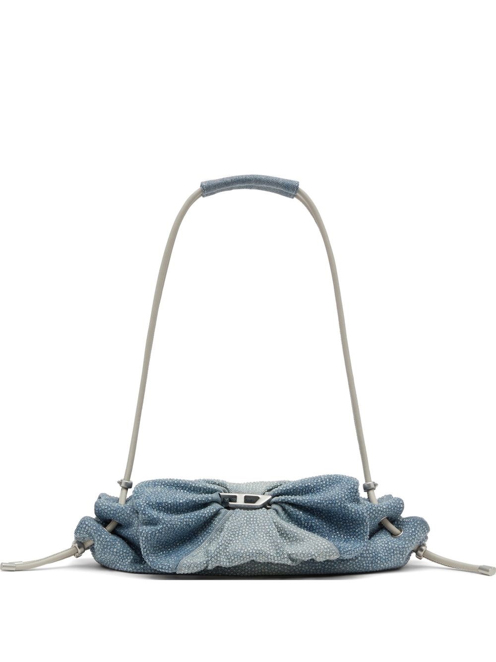 Diesel Scrunch Denim Shoulder Bag