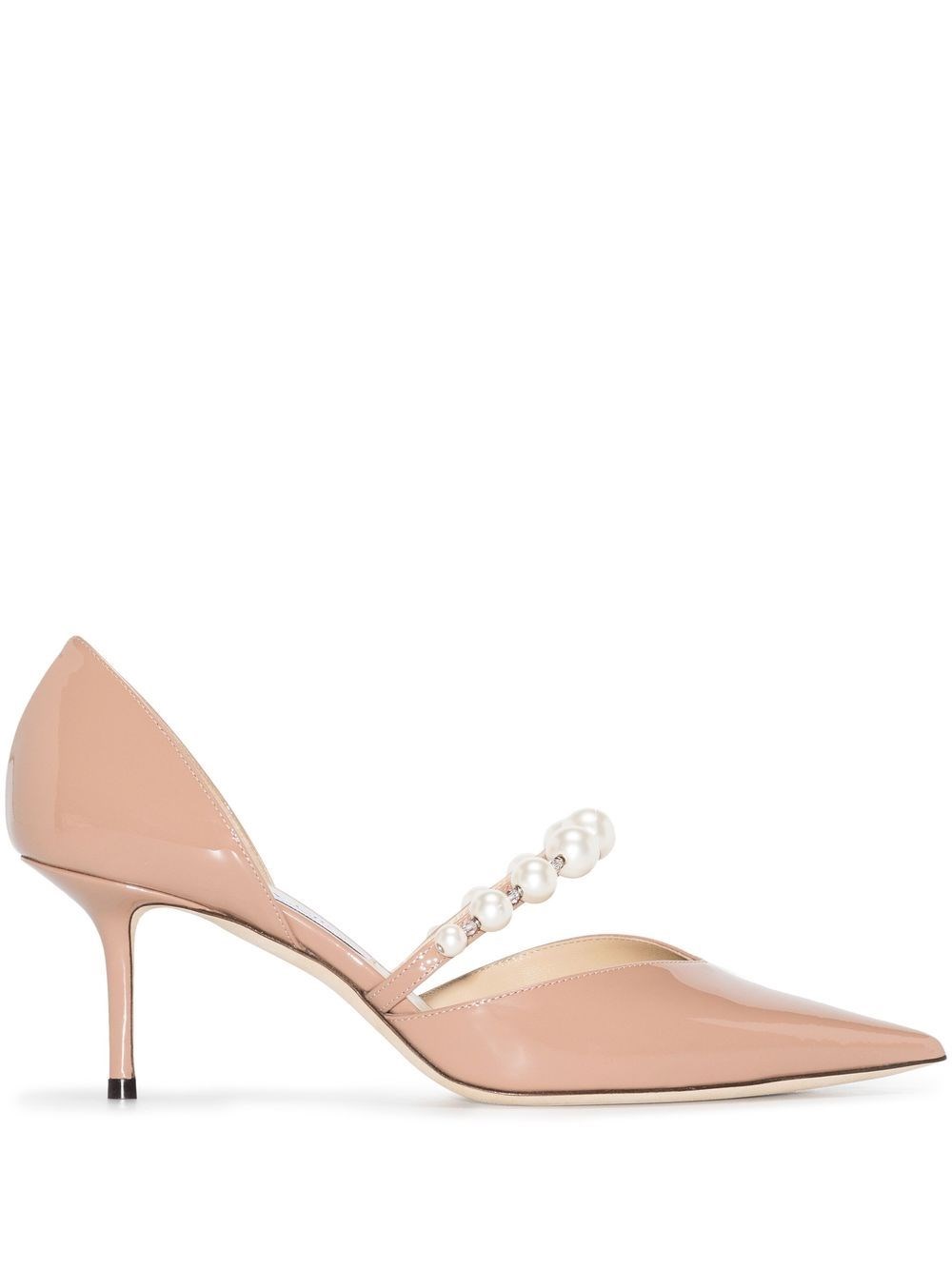 Jimmy Choo Aurelie Glittered Pumps