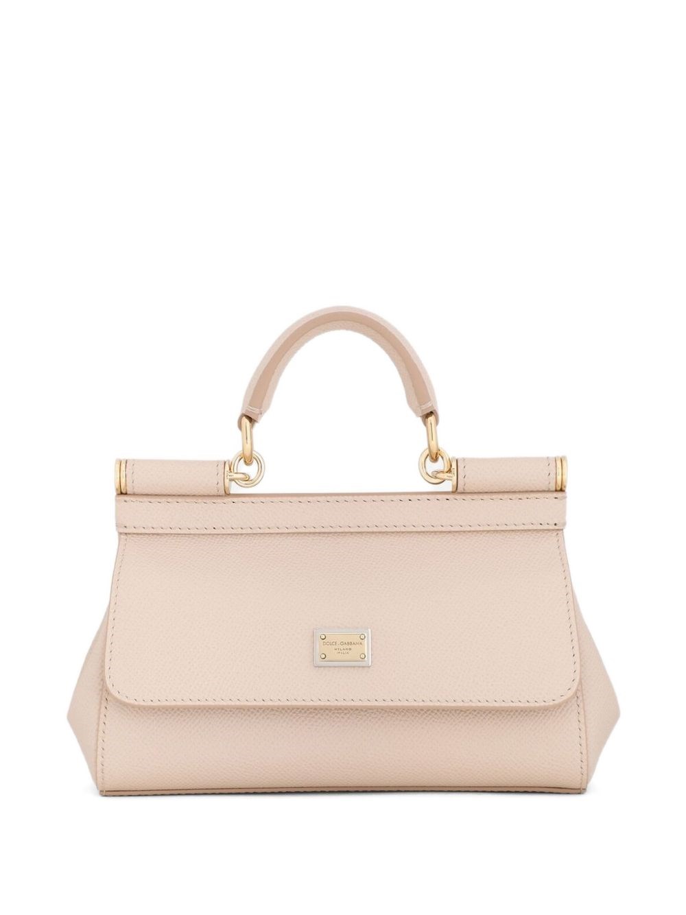 Dolce & Gabbana Sicily Small Leather Handbag