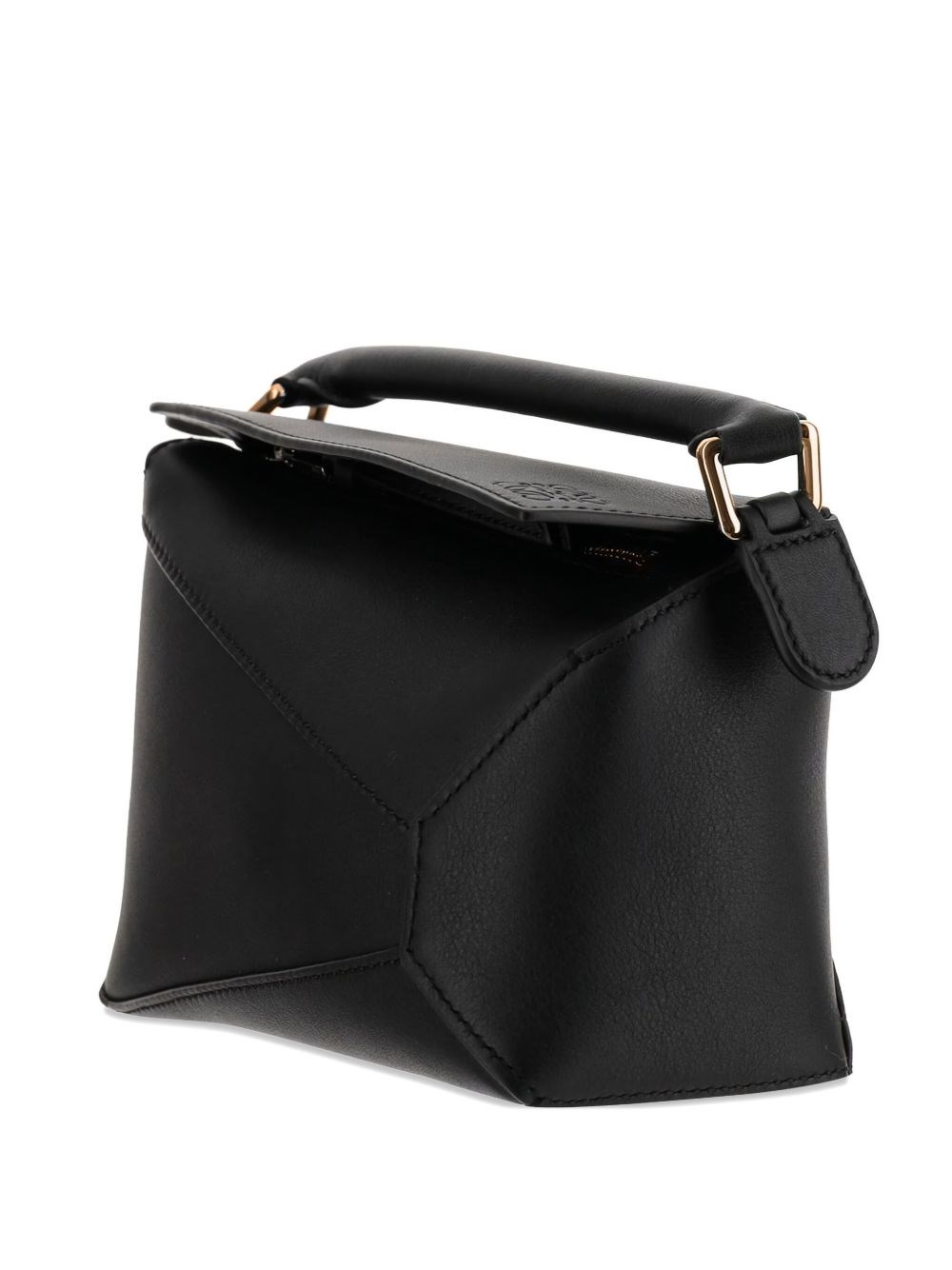 Loewe Borsa A Mano Mini In Pelle Puzzle Edge