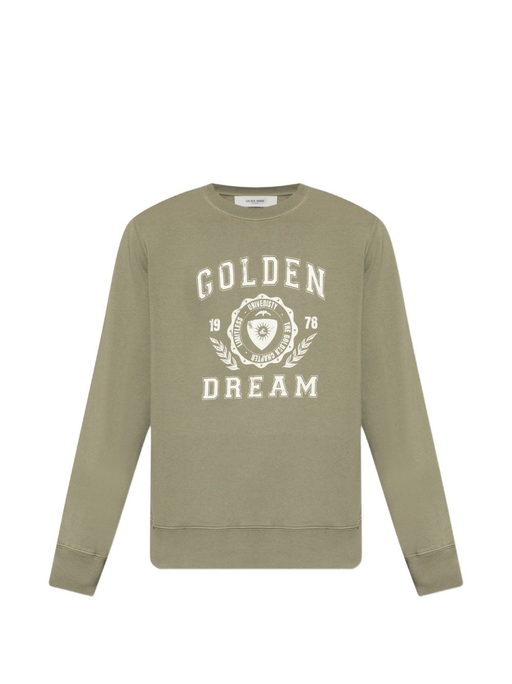 Golden Goose Felpa In Cotone Con Logo