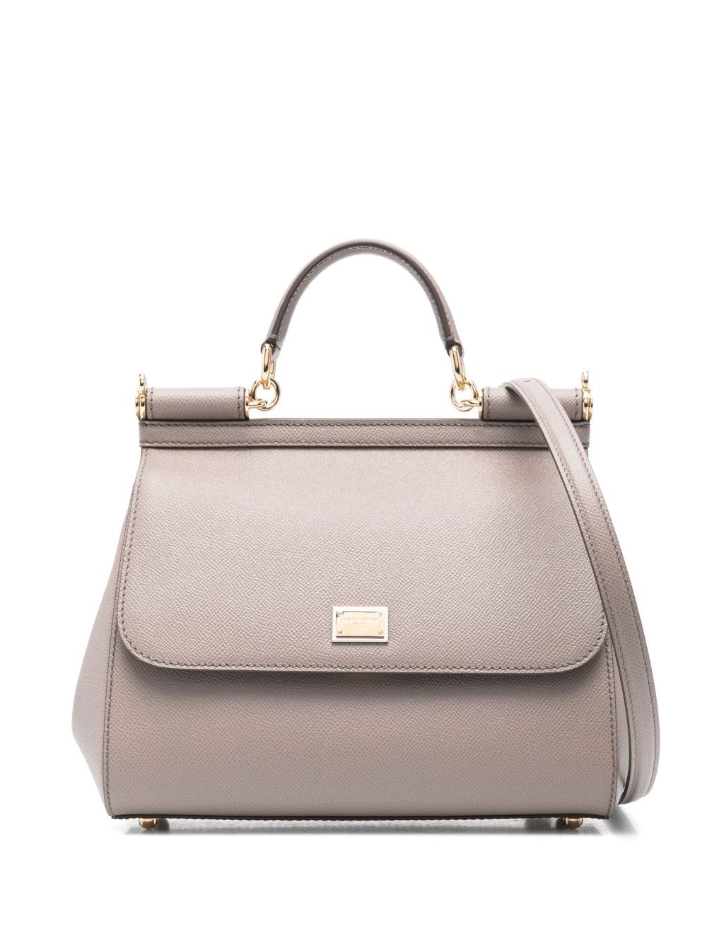 Dolce & Gabbana Sicily Large Leather Handbag