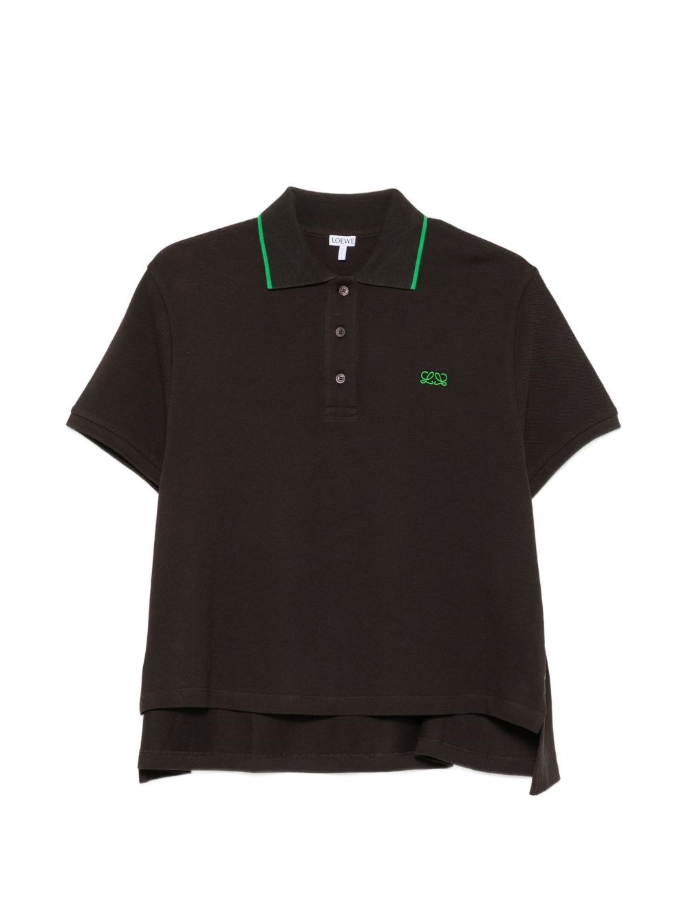 Loewe Anagram Cotton Polo Shirt