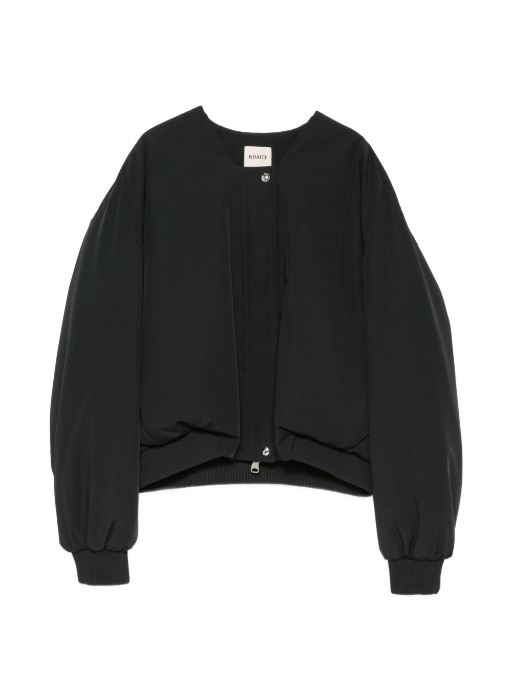 KHAITE Cordan Nylon Bomber Jacket