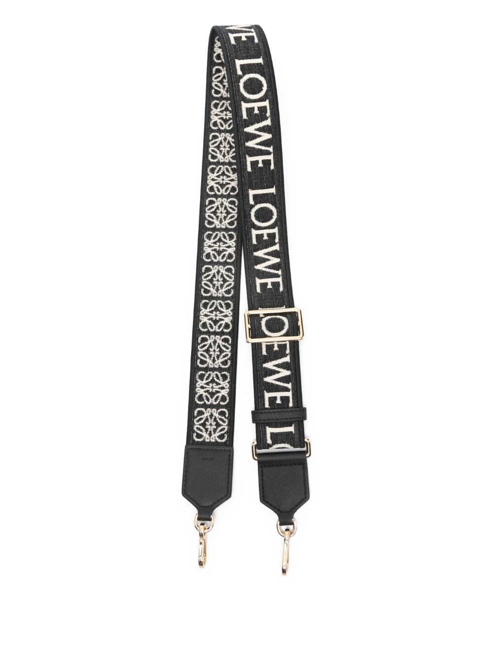 Loewe Anagram Strap In Black