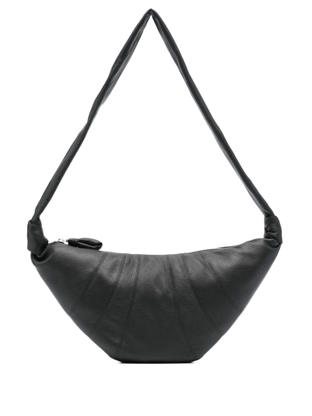 LEMAIRE Croissant Medium Leather Shoulder Bag