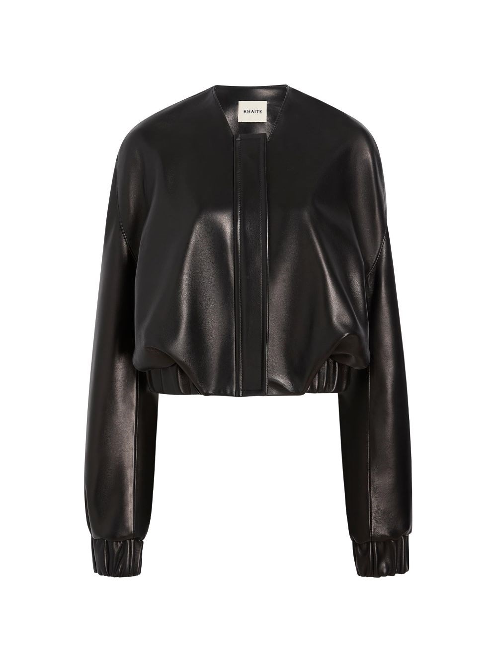 KHAITE Cordan Leather Jacket