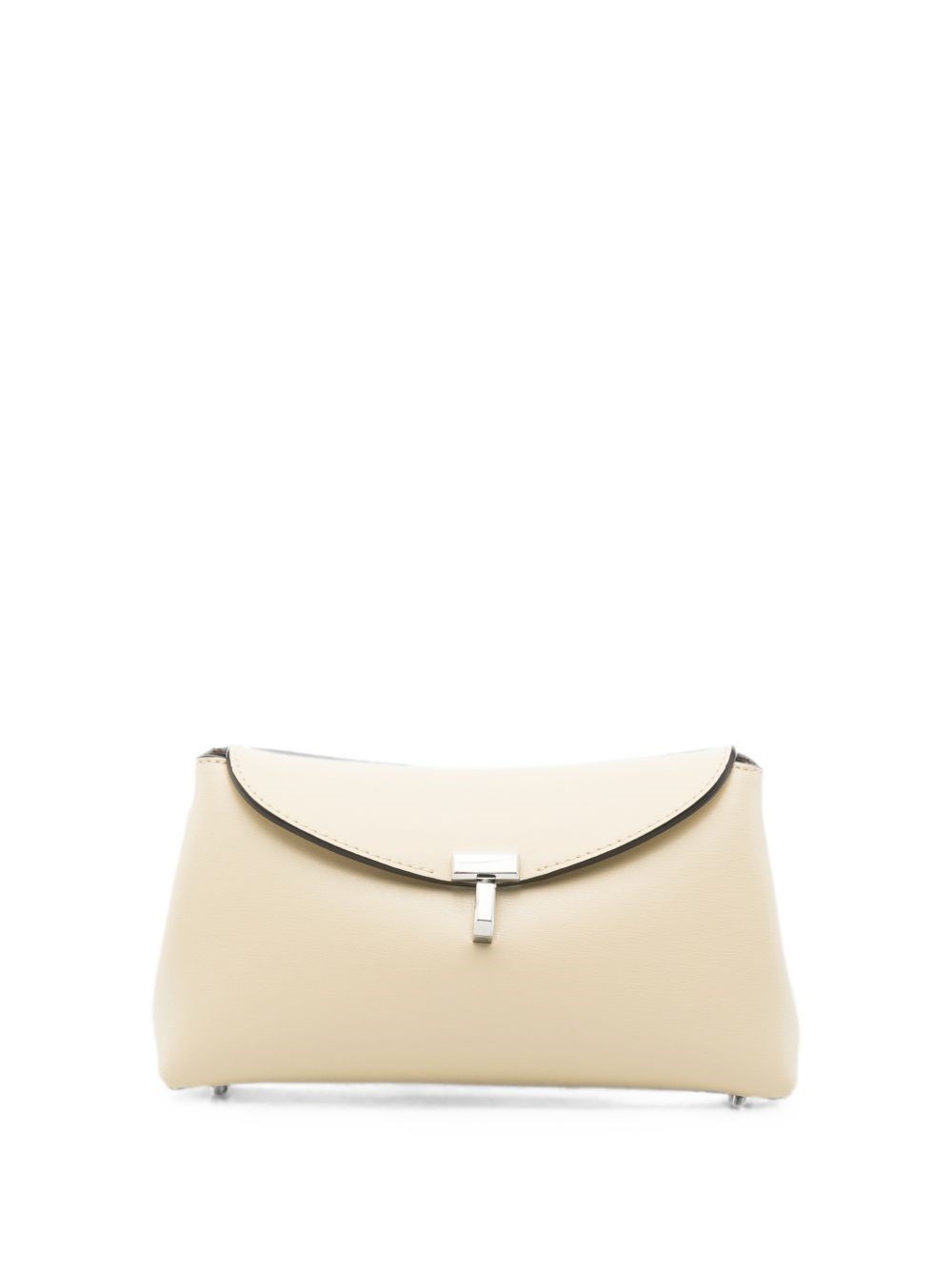TOTEME T-Lock Mini Leather Clutch