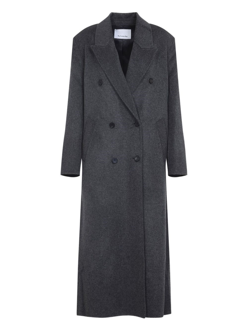 THE FRANKIE SHOP Gaia Wool Double-Breasted Coat