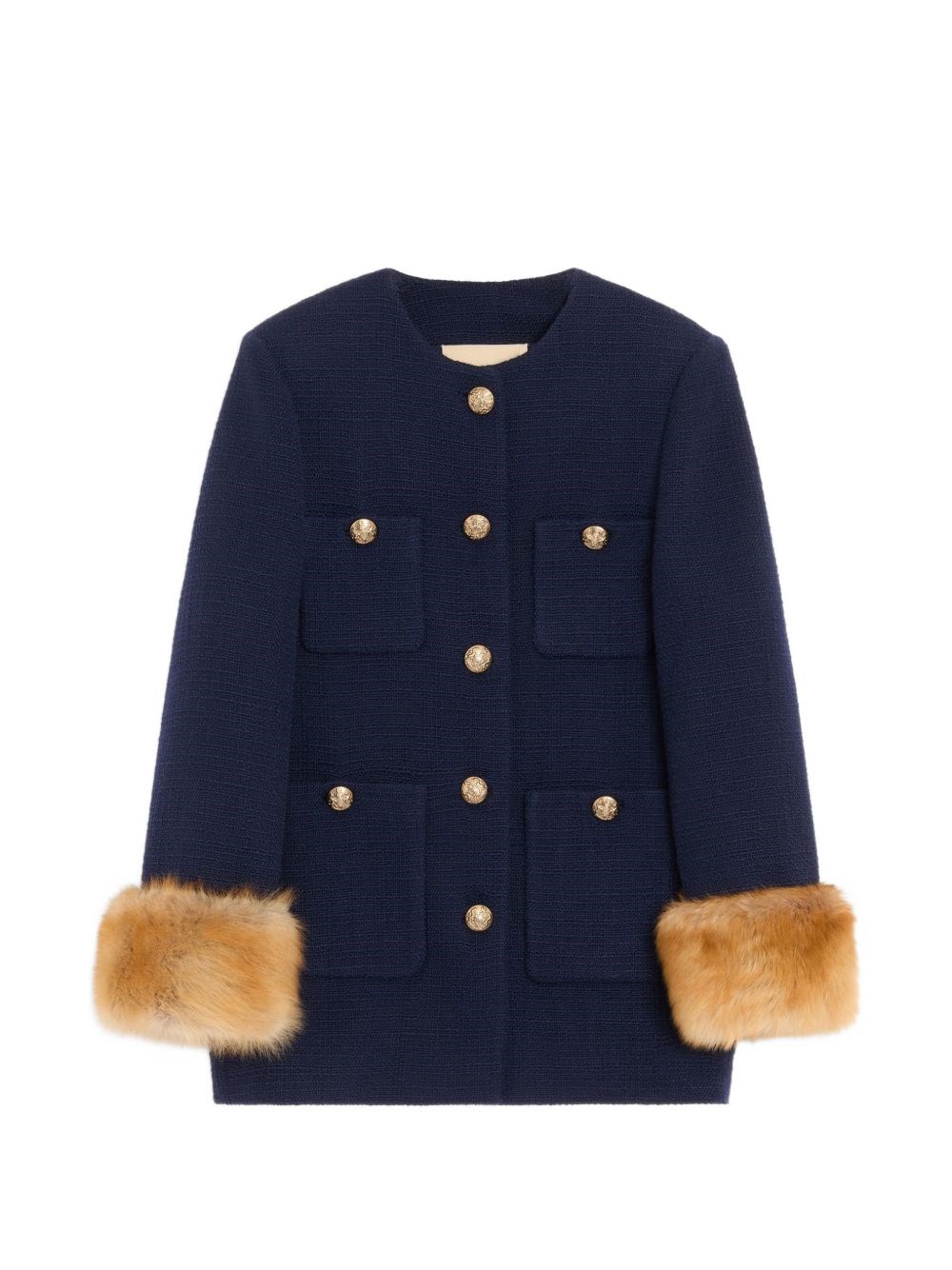 Valentino Wool Caban Coat