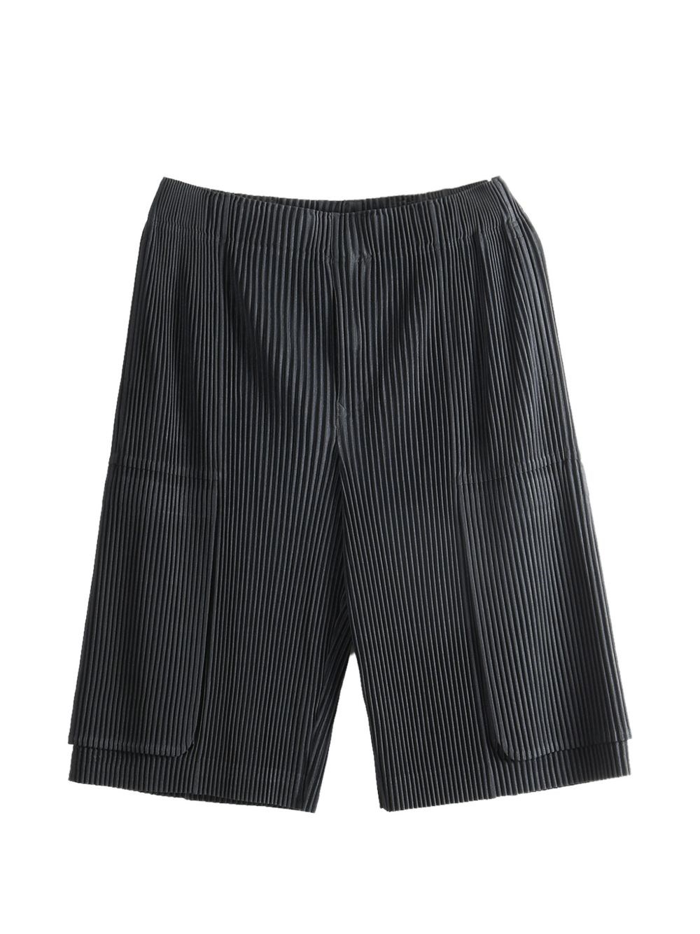 HOMME PLISSE' ISSEY MIYAKE 'Monthly Colors: September' Bermuda Shorts