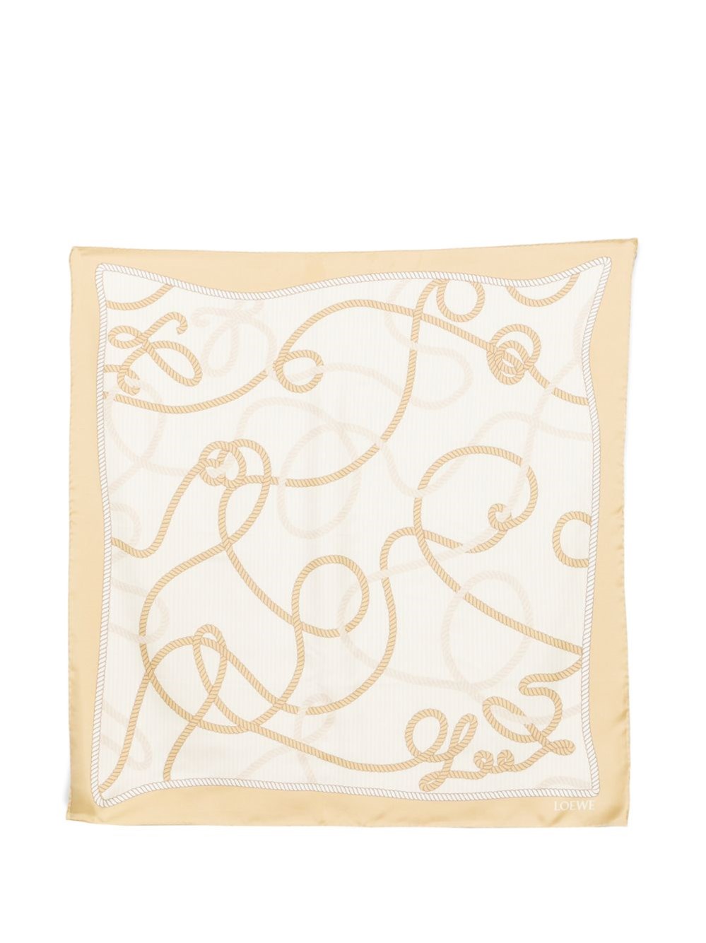 Loewe Printed Silk Foulard