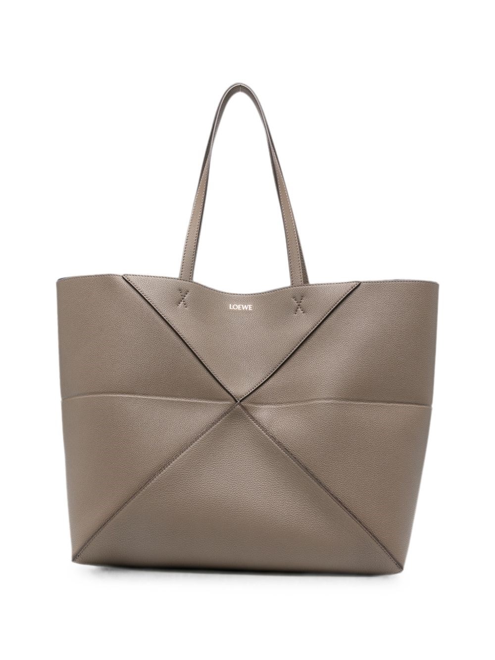 Loewe Borsa Tote Grande In Pelle Puzzle Fold