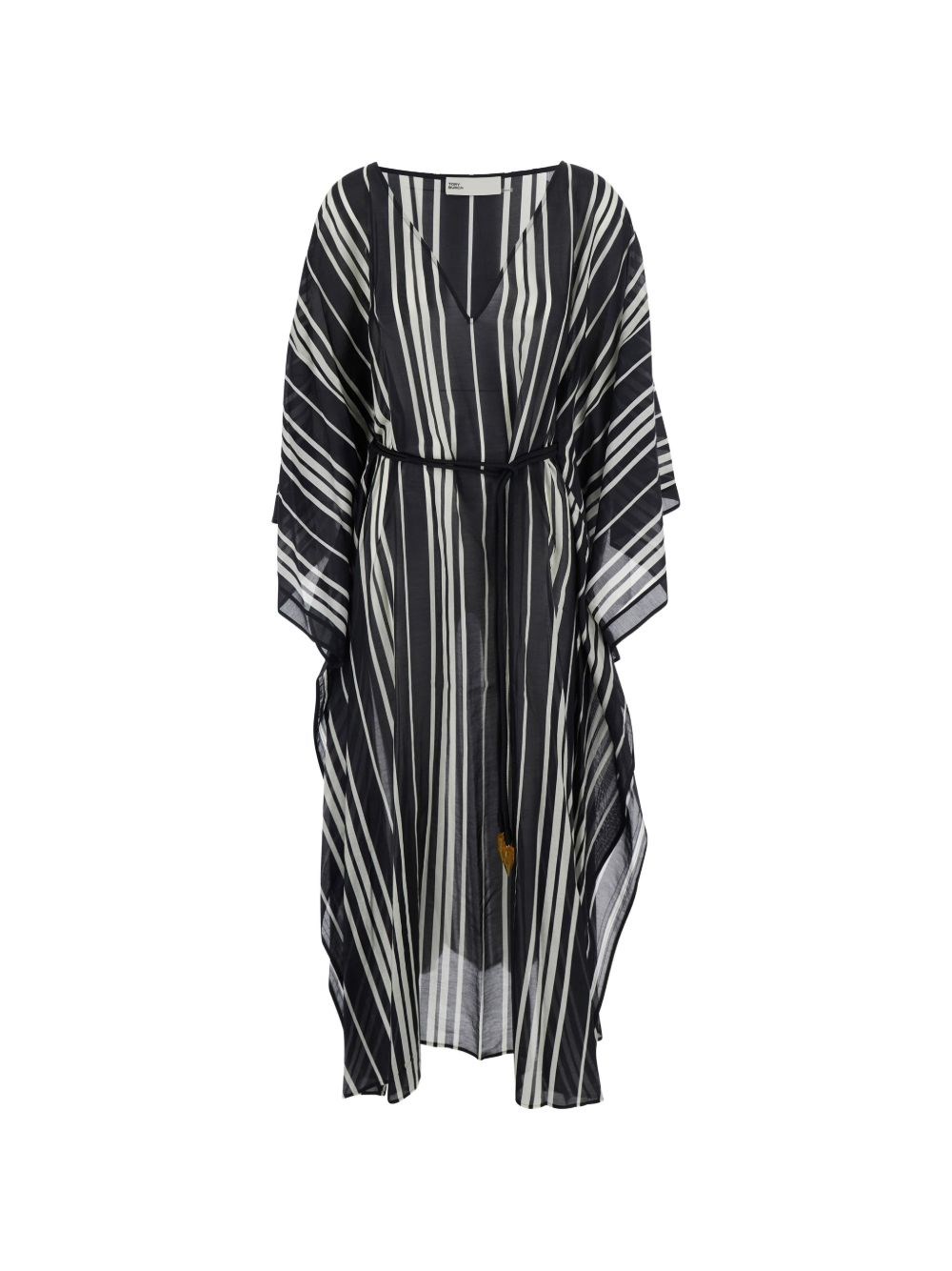 Tory Burch Striped Silk Kaftan