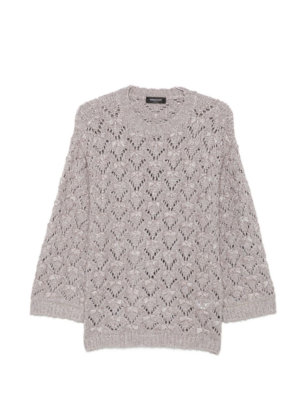 Fabiana Filippi Wool Crewneck Sweater